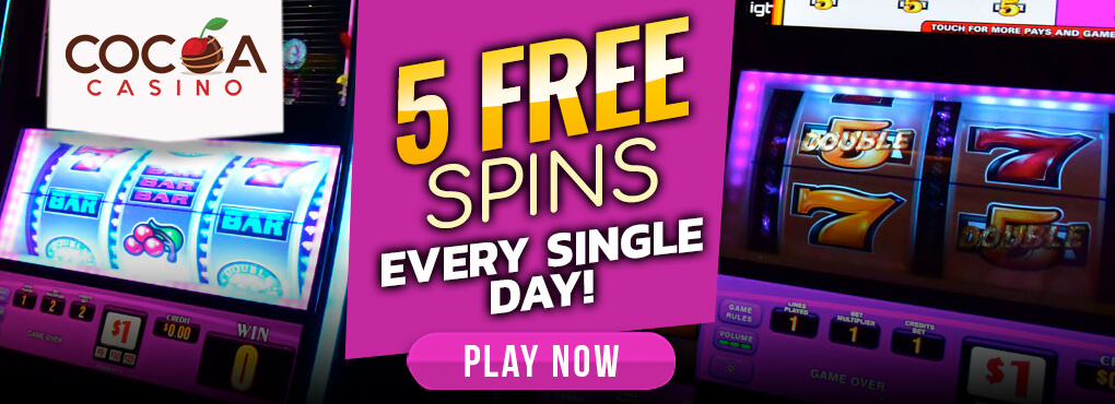 Cocoa Casino - 100% Welcome Bonus + 777 FREE SPINS