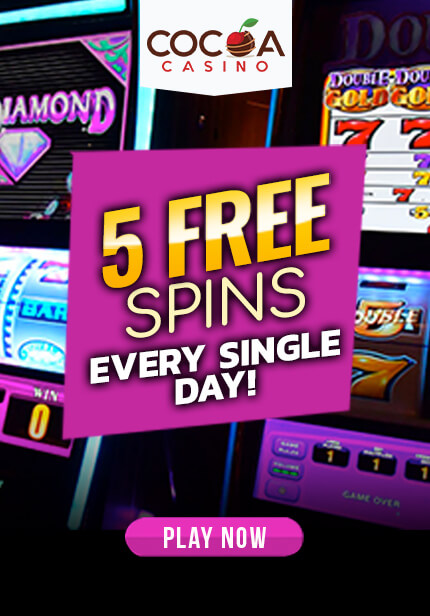 Cocoa Casino - 100% Welcome Bonus + 777 FREE SPINS